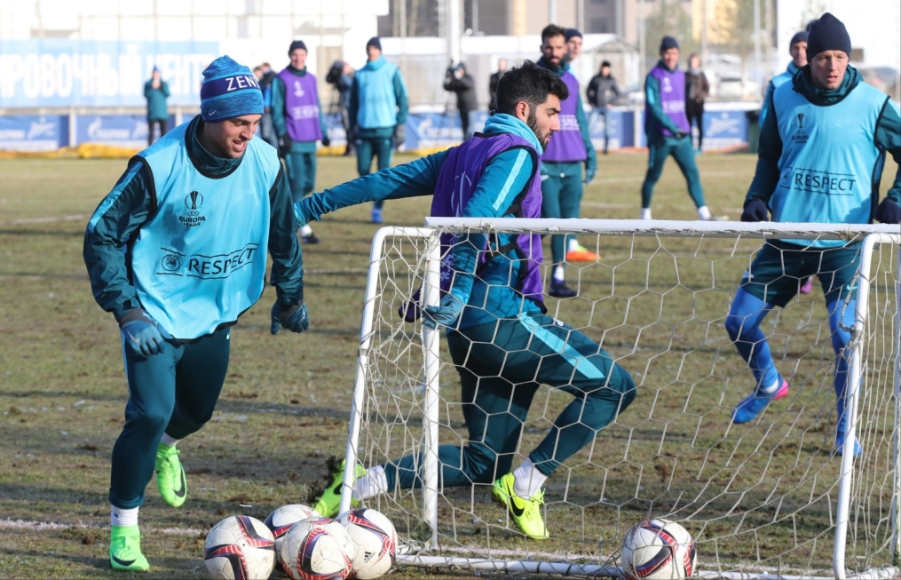 Открытая тренировка ФК «Зенит» перед матчем Лиги Европы УЕФА 2016/17,  «Зенит» — «Андерлехт»