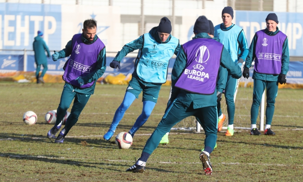 Открытая тренировка ФК «Зенит» перед матчем Лиги Европы УЕФА 2016/17,  «Зенит» — «Андерлехт»