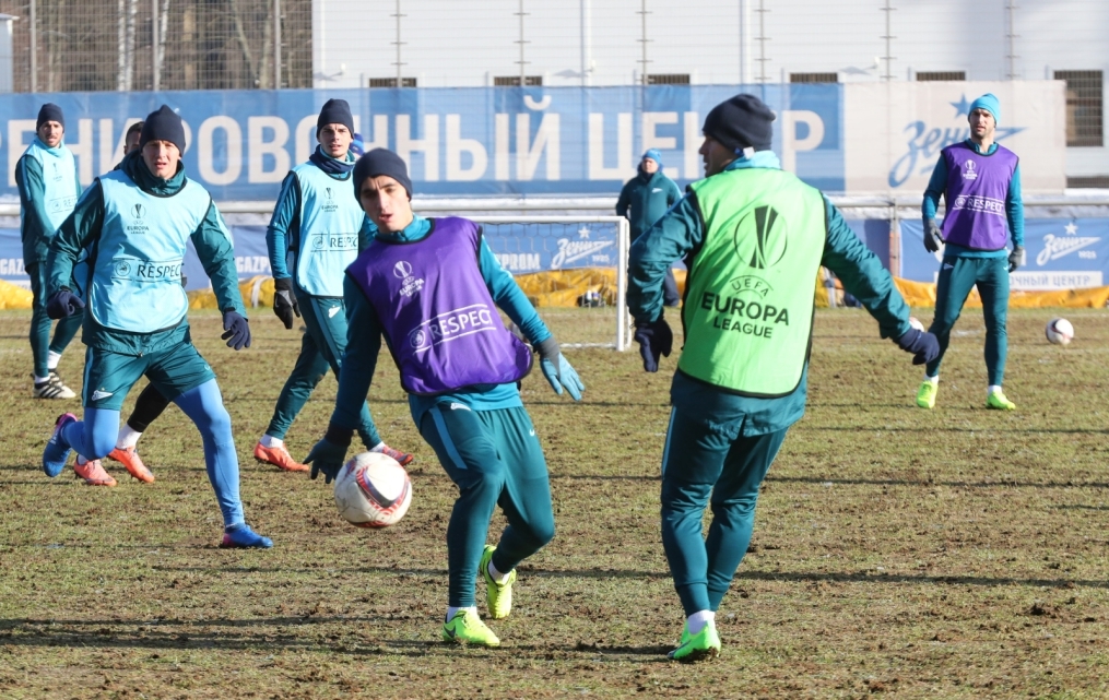 Открытая тренировка ФК «Зенит» перед матчем Лиги Европы УЕФА 2016/17,  «Зенит» — «Андерлехт»