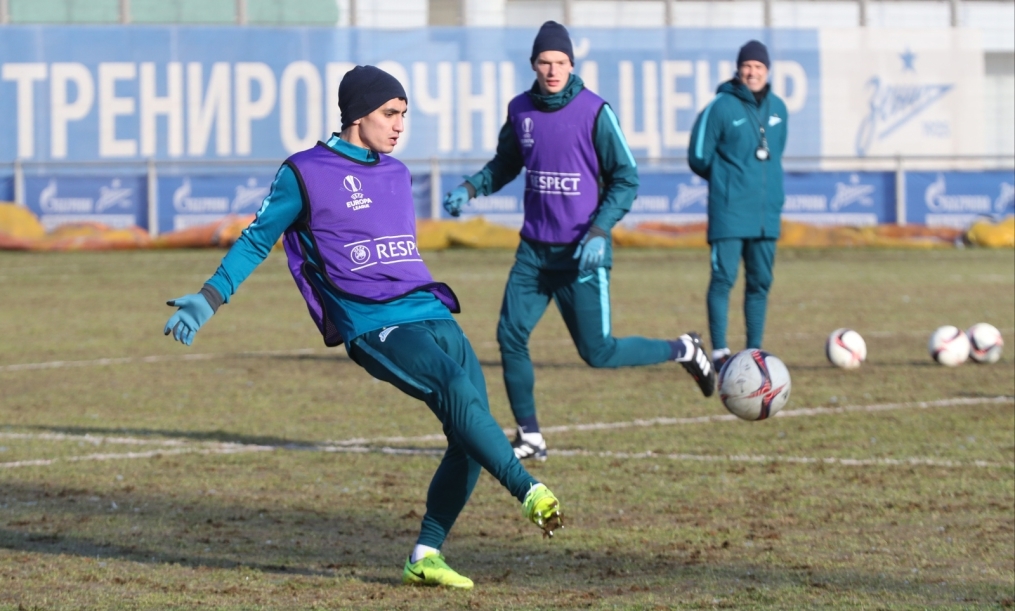 Открытая тренировка ФК «Зенит» перед матчем Лиги Европы УЕФА 2016/17,  «Зенит» — «Андерлехт»