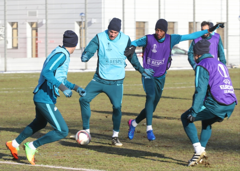 Открытая тренировка ФК «Зенит» перед матчем Лиги Европы УЕФА 2016/17,  «Зенит» — «Андерлехт»
