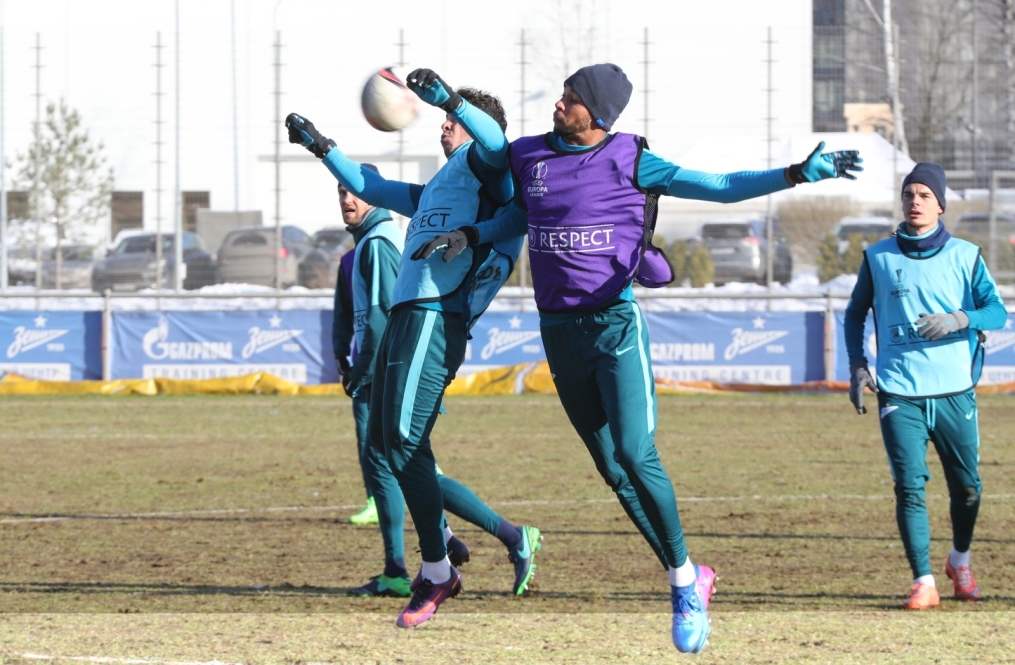 Открытая тренировка ФК «Зенит» перед матчем Лиги Европы УЕФА 2016/17,  «Зенит» — «Андерлехт»