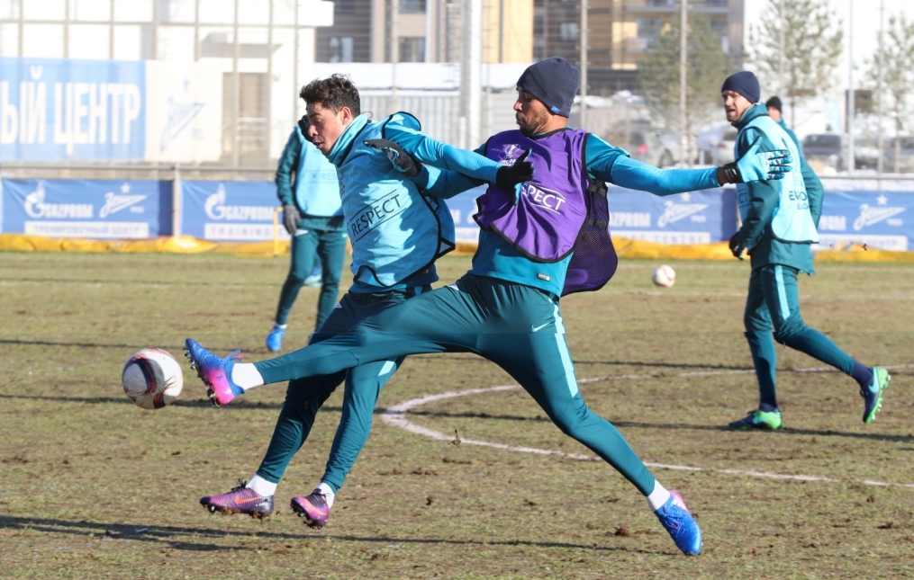 Открытая тренировка ФК «Зенит» перед матчем Лиги Европы УЕФА 2016/17,  «Зенит» — «Андерлехт»