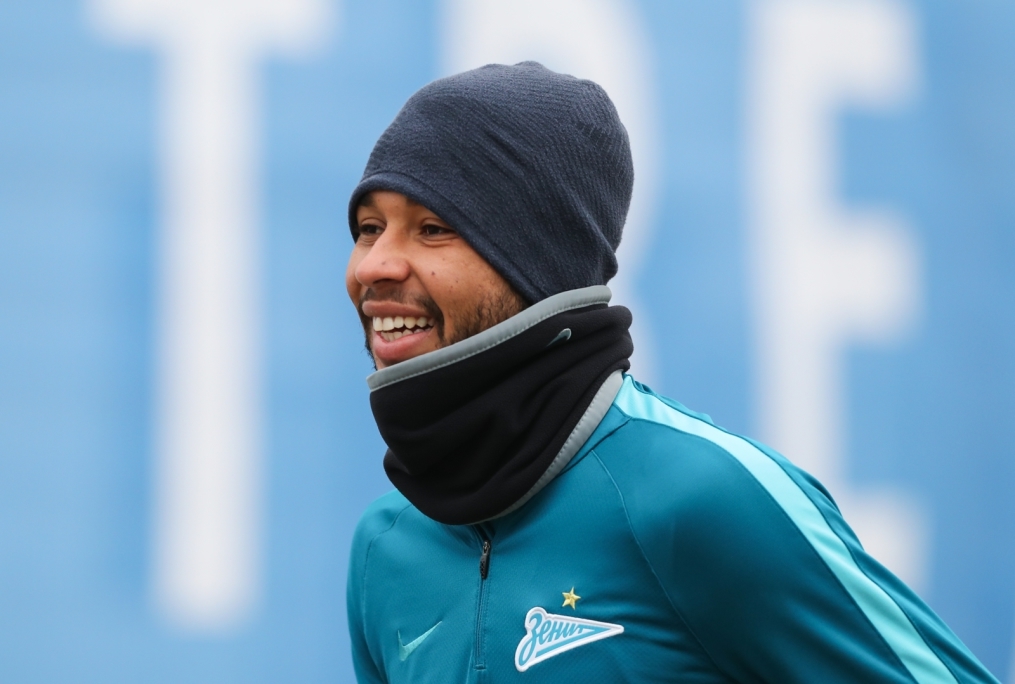 Открытая тренировка «Зенита» перед матчем с ЦСКА