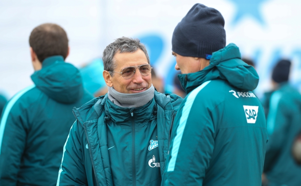 Открытая тренировка «Зенита» перед матчем с ЦСКА