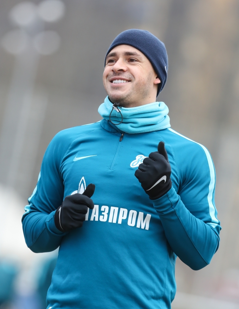 Открытая тренировка «Зенита» перед матчем с ЦСКА