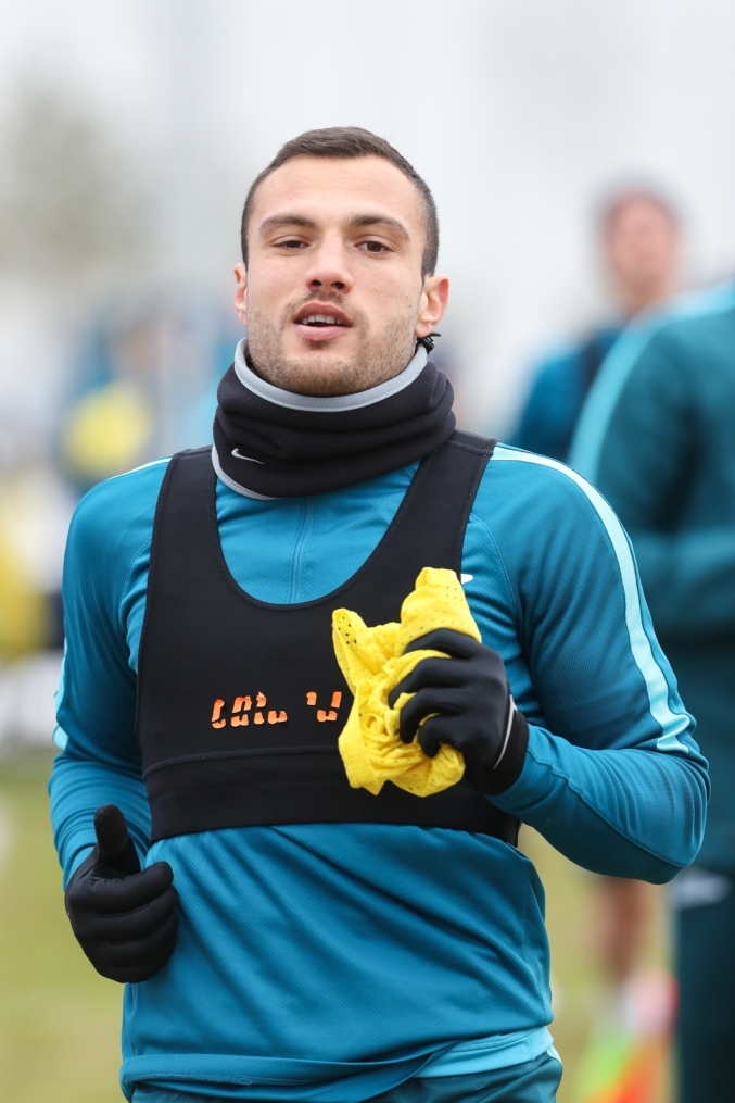 Открытая тренировка «Зенита» перед матчем с ЦСКА