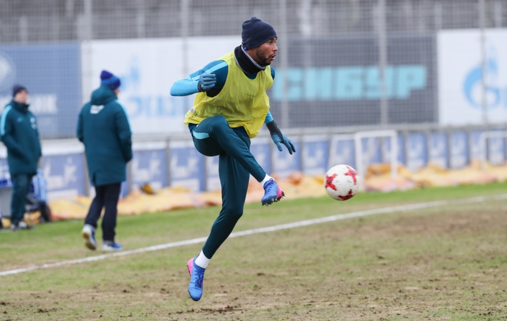 Открытая тренировка «Зенита» перед матчем с ЦСКА