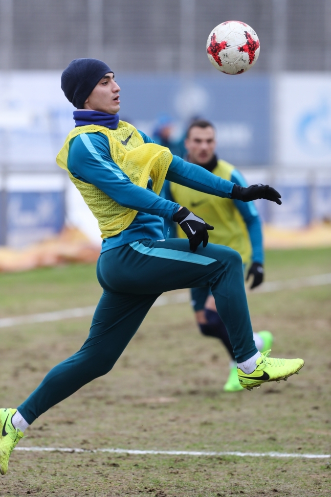 Открытая тренировка «Зенита» перед матчем с ЦСКА