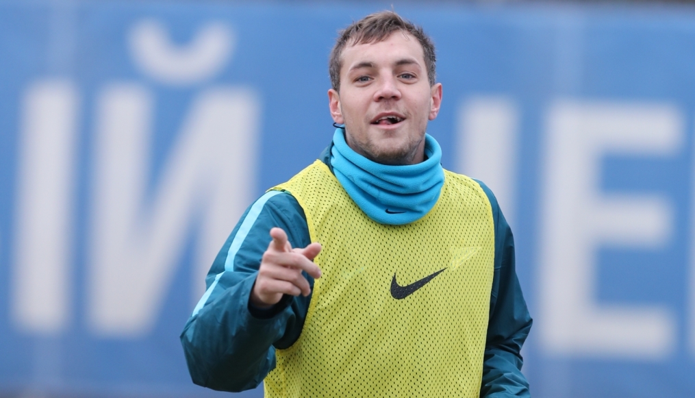 Открытая тренировка «Зенита» перед матчем с ЦСКА