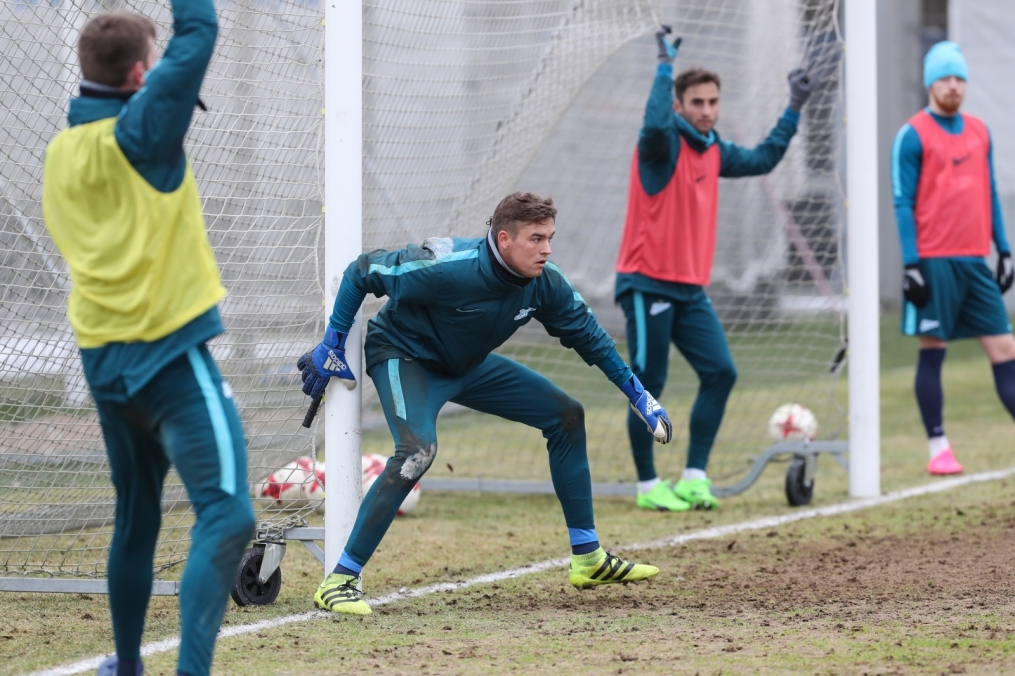 Открытая тренировка «Зенита» перед матчем с ЦСКА