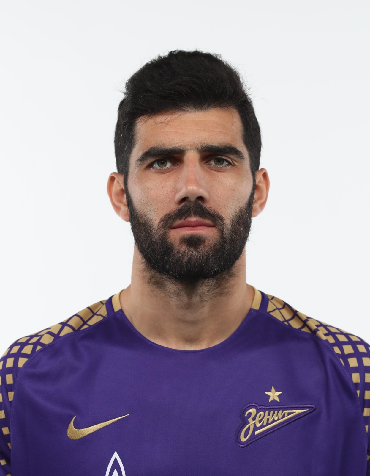 Фотосессия футболистов и тренеров основного состава ФК «Зенит» сезона 2017/2018