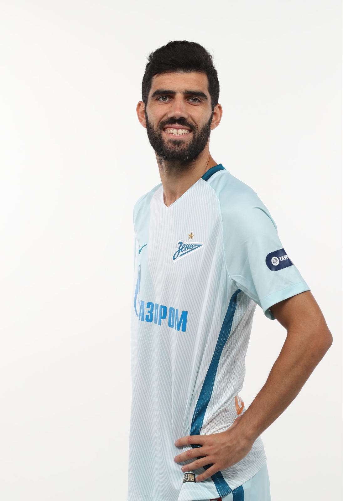 Фотосессия футболистов и тренеров основного состава ФК «Зенит» сезона 2017/2018