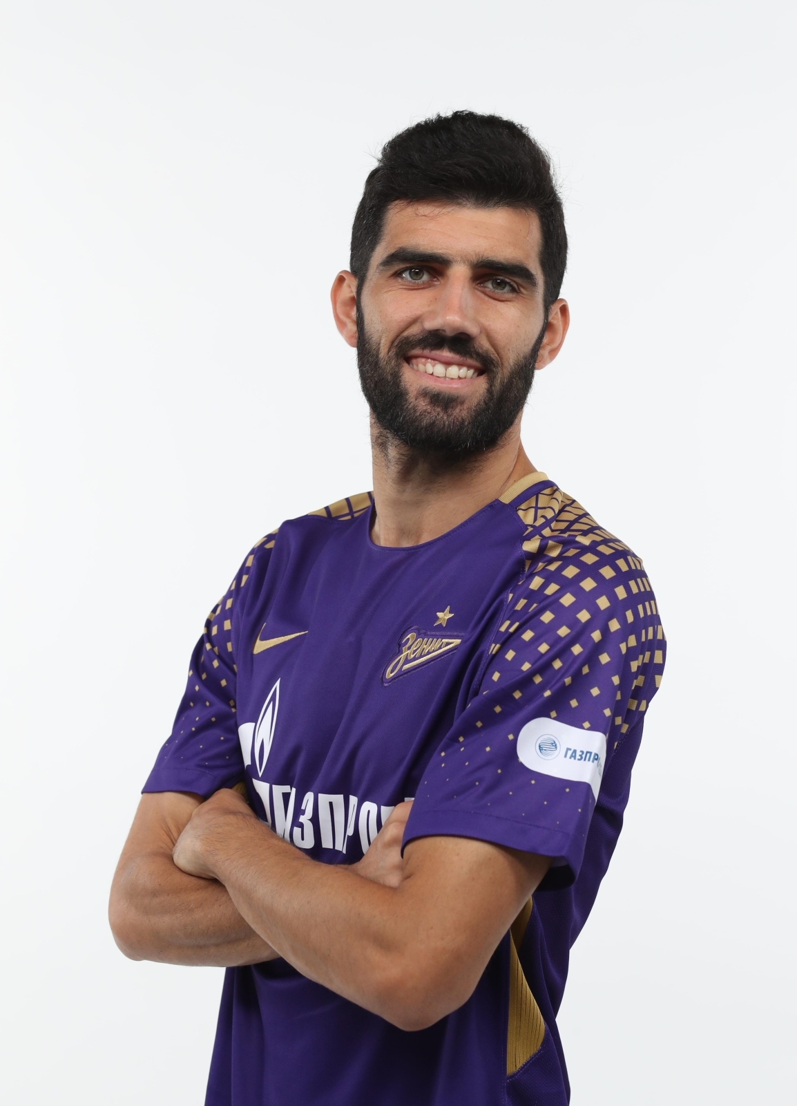 Фотосессия футболистов и тренеров основного состава ФК «Зенит» сезона 2017/2018