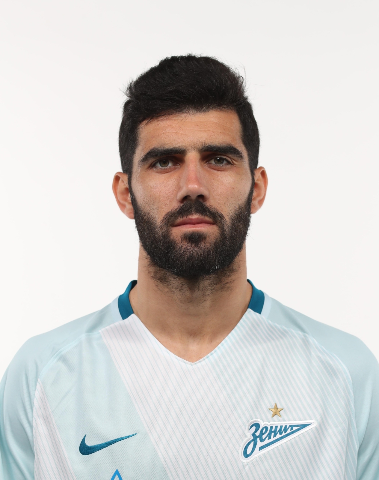 Фотосессия футболистов и тренеров основного состава ФК «Зенит» сезона 2017/2018