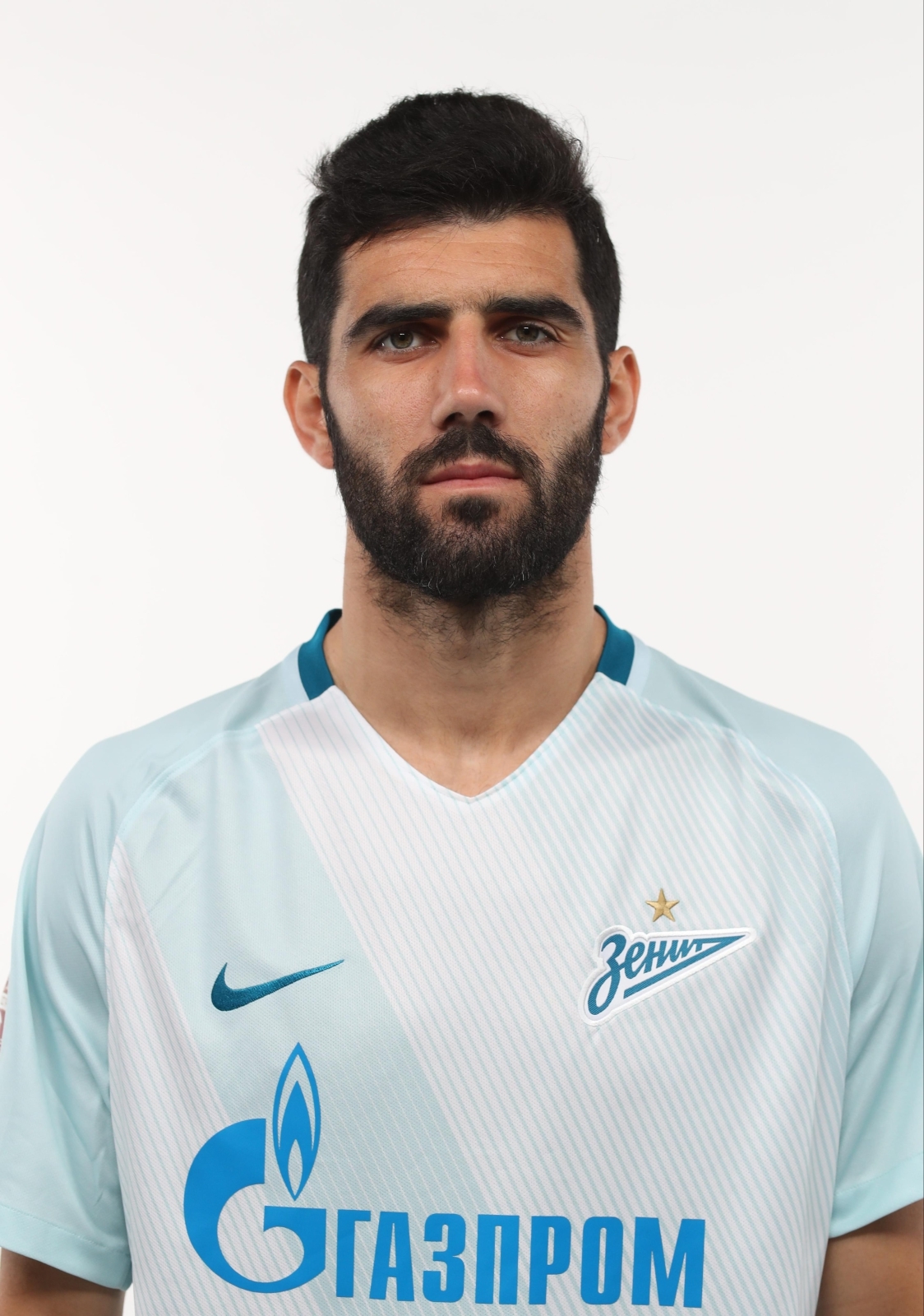 Фотосессия футболистов и тренеров основного состава ФК «Зенит» сезона 2017/2018