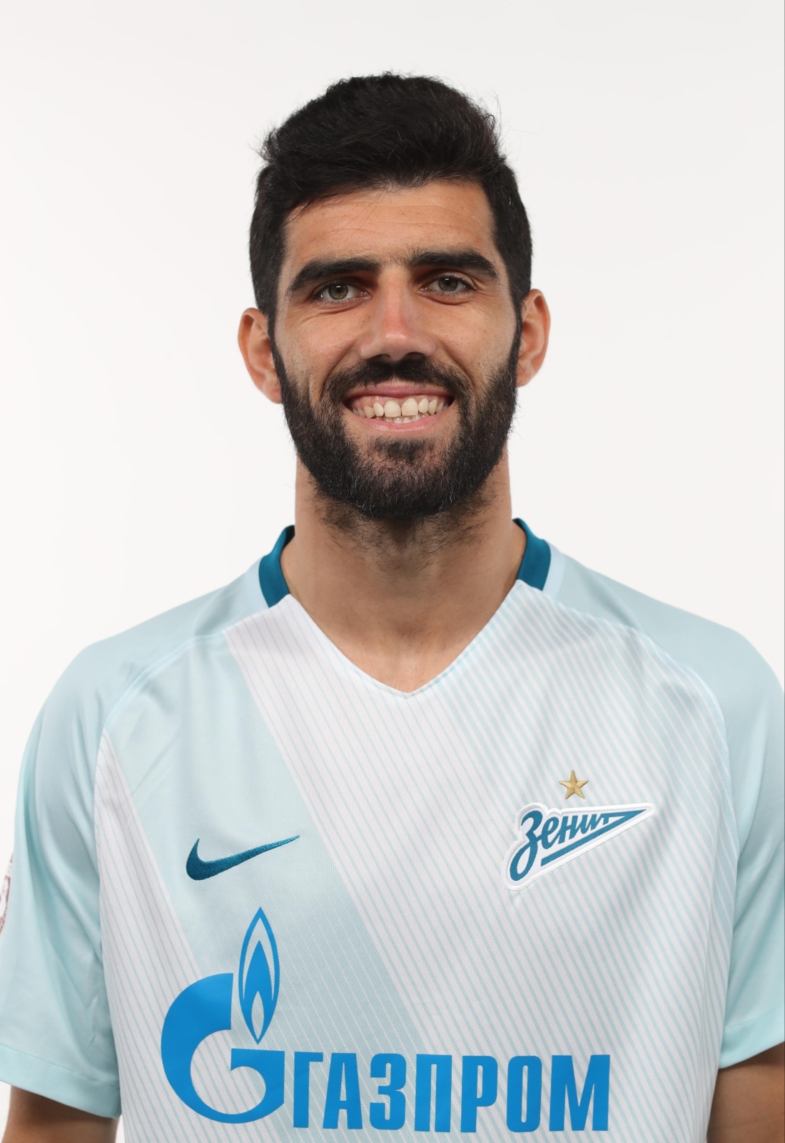 Фотосессия футболистов и тренеров основного состава ФК «Зенит» сезона 2017/2018