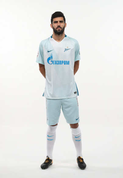 Фотосессия футболистов и тренеров основного состава ФК «Зенит» сезона 2017/2018