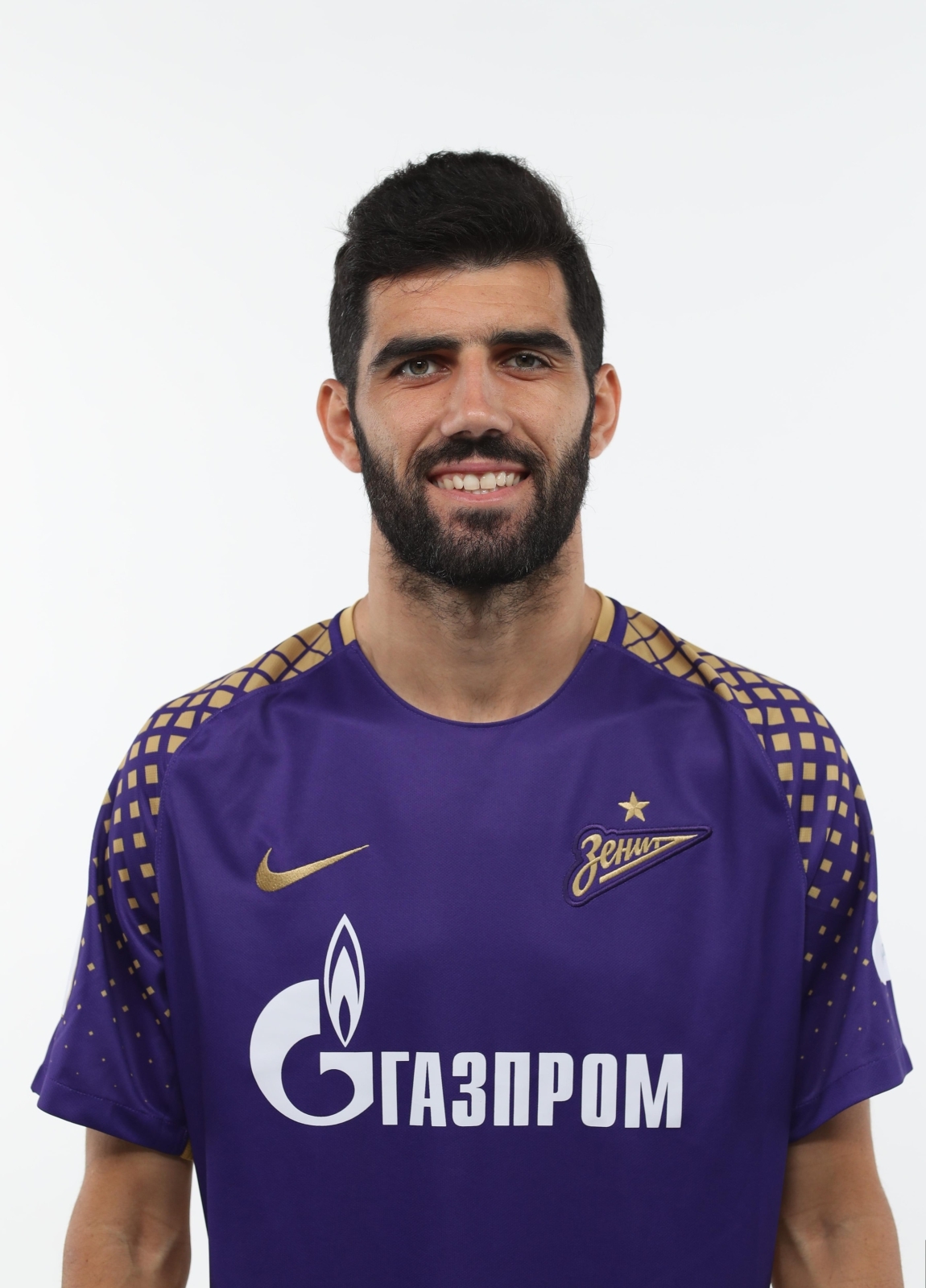 Фотосессия футболистов и тренеров основного состава ФК «Зенит» сезона 2017/2018