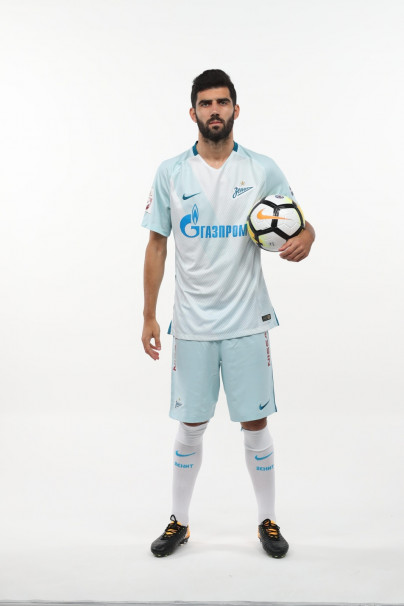 Фотосессия футболистов и тренеров основного состава ФК «Зенит» сезона 2017/2018