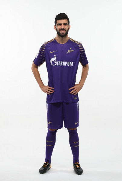 Фотосессия футболистов и тренеров основного состава ФК «Зенит» сезона 2017/2018