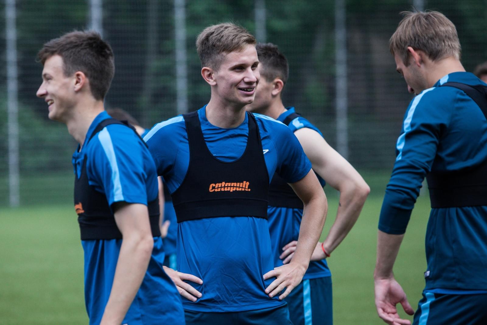 Тренировка «Зенита»-2 перед матчем с «Тюменью»