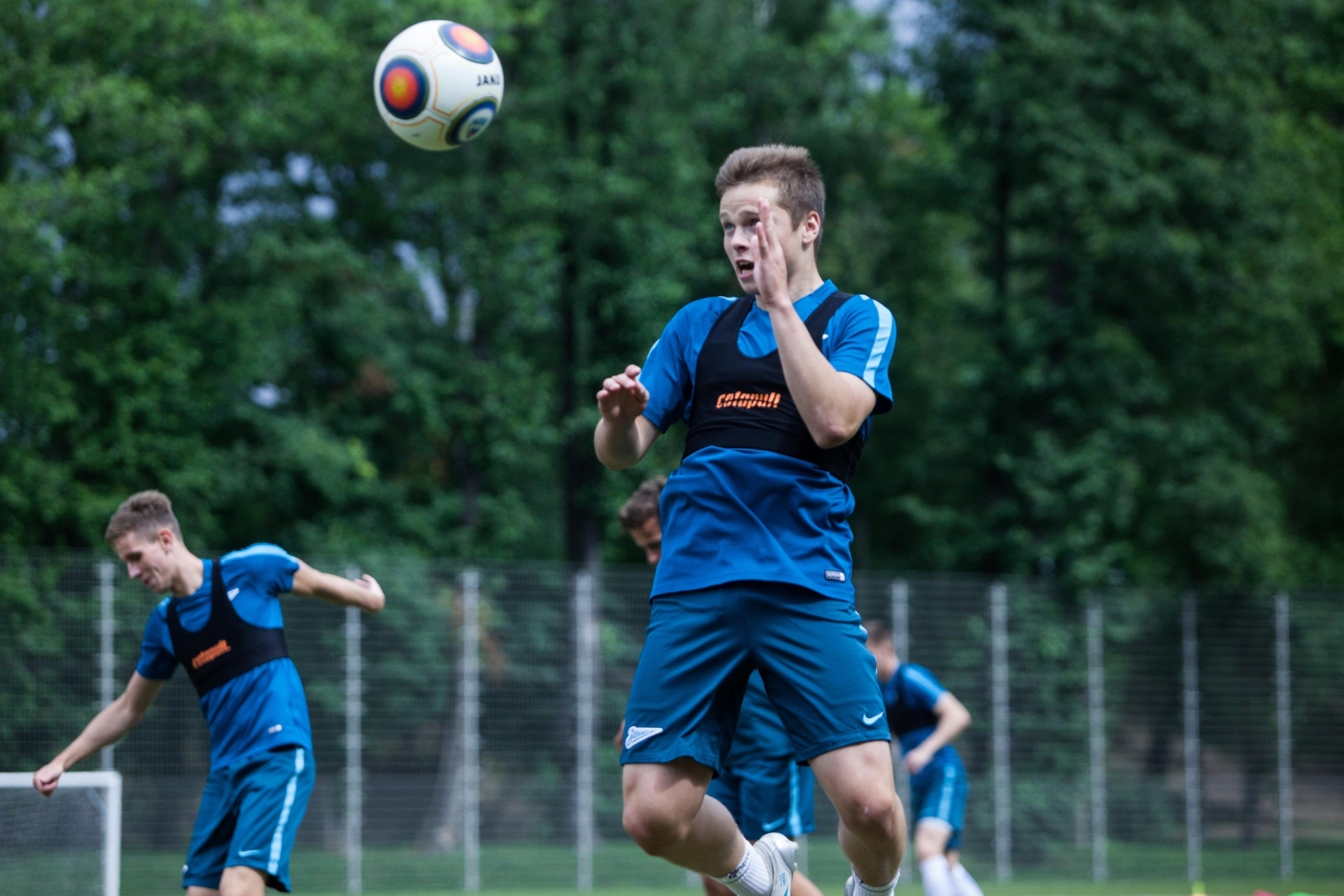 Тренировка «Зенита»-2 перед матчем с «Тюменью»