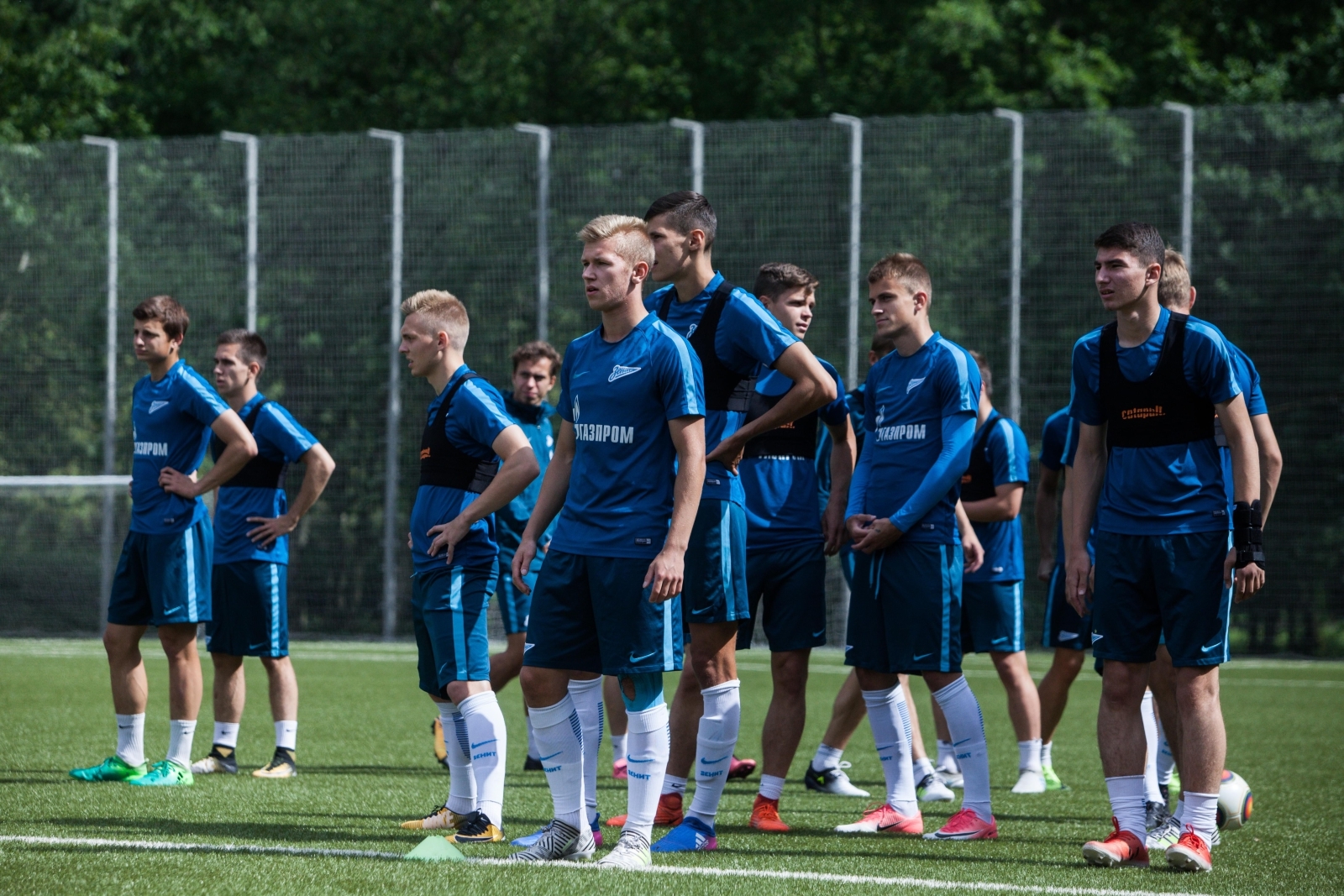 Тренировка «Зенита»-2 перед матчем с «Тюменью»