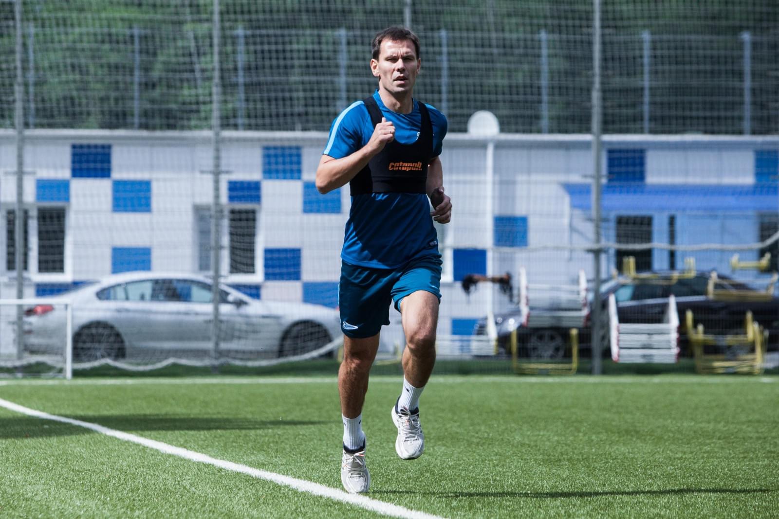 Тренировка «Зенита»-2 перед матчем с «Тюменью»