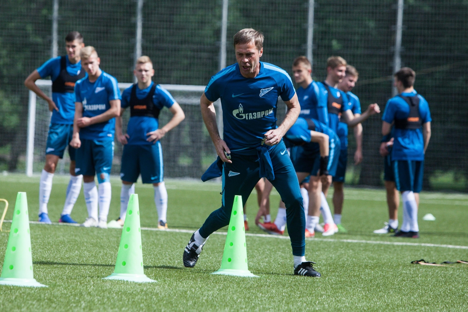 Тренировка «Зенита»-2 перед матчем с «Тюменью»