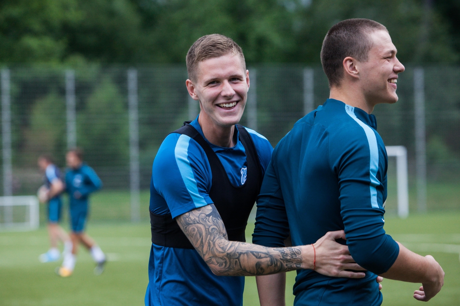 Тренировка «Зенита»-2 перед матчем с «Тюменью»