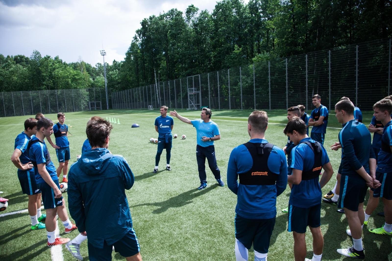 Тренировка «Зенита»-2 перед матчем с «Тюменью»