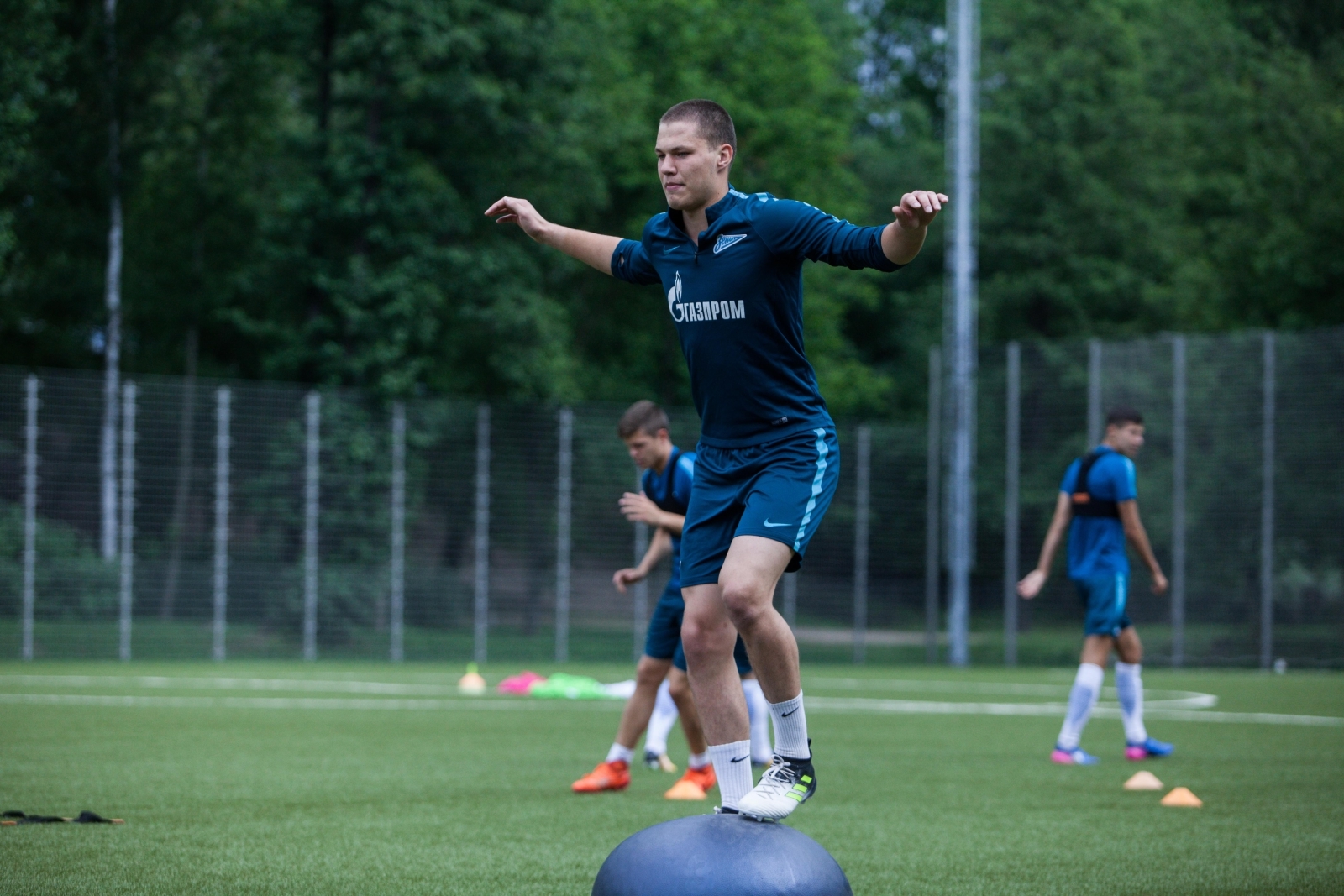 Тренировка «Зенита»-2 перед матчем с «Тюменью»