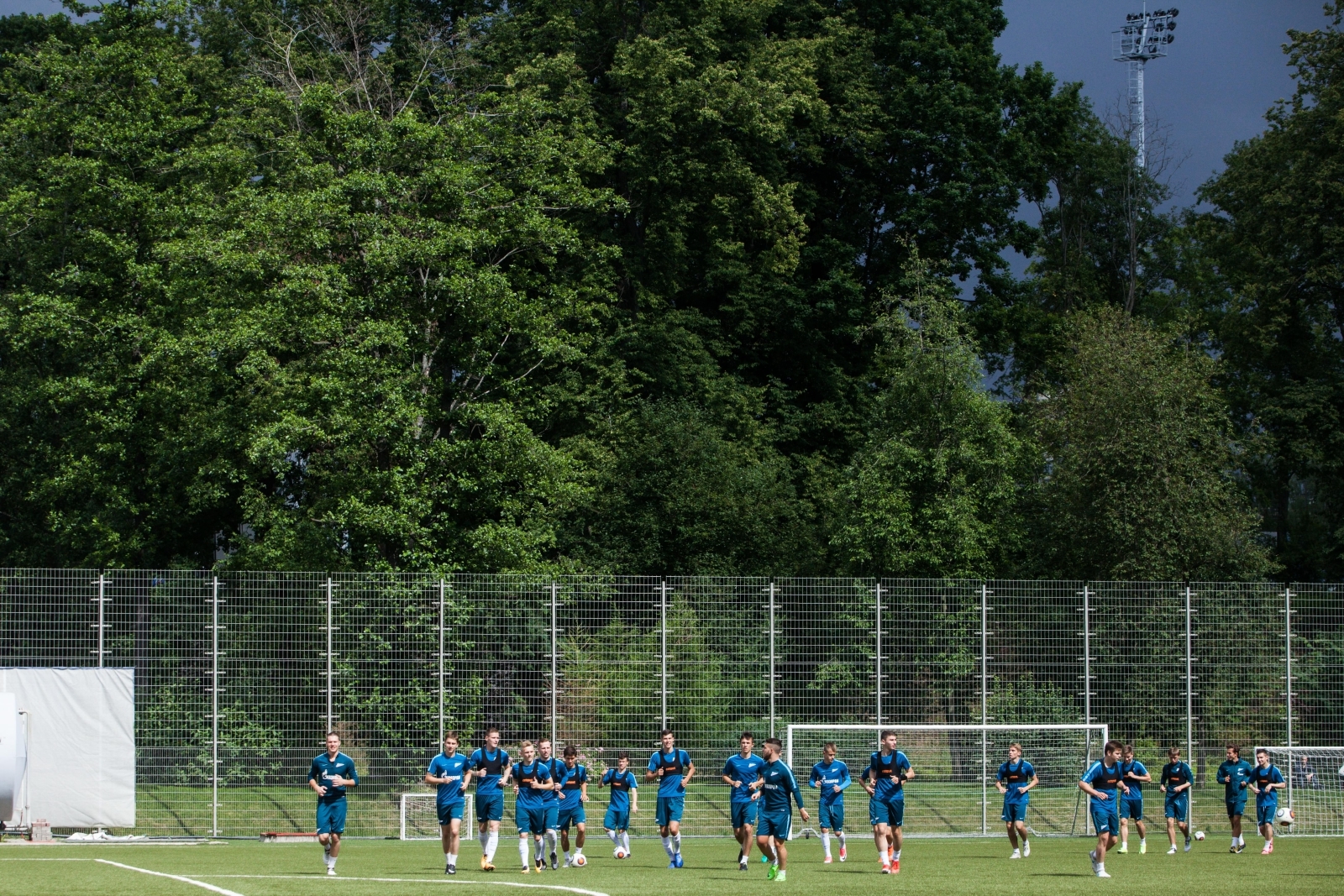 Тренировка «Зенита»-2 перед матчем с «Тюменью»
