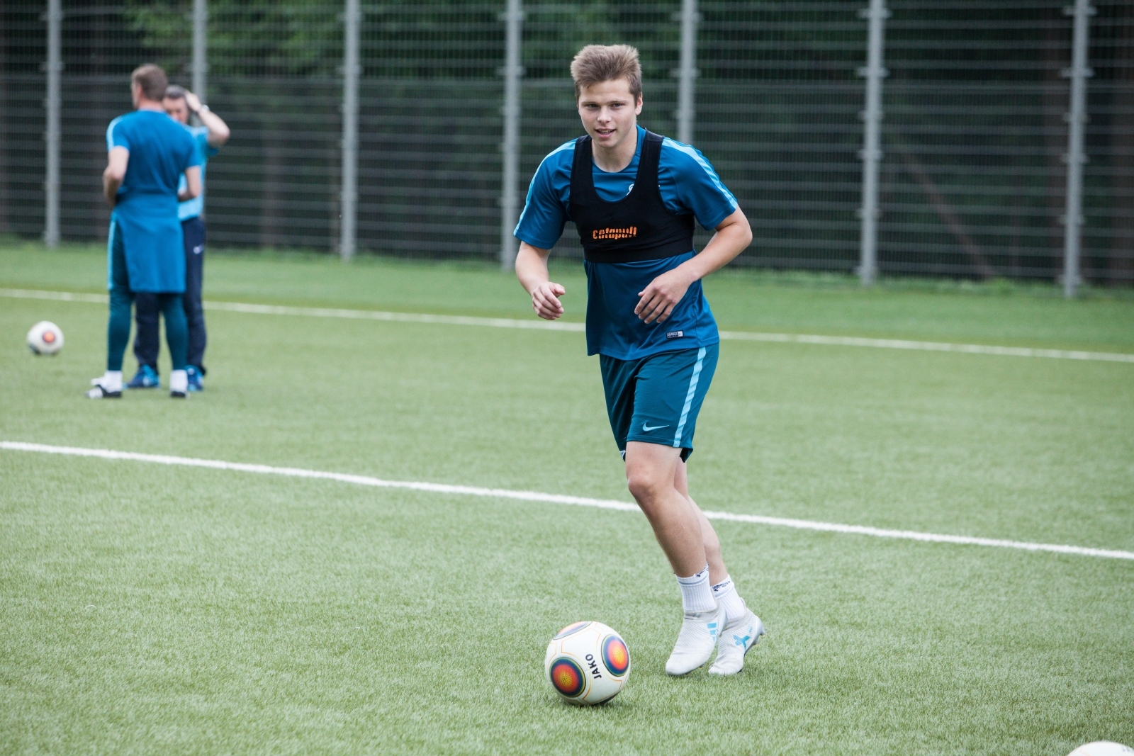 Тренировка «Зенита»-2 перед матчем с «Тюменью»