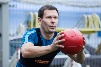 Тренировка «Зенита»-2 перед матчем с «Тюменью»