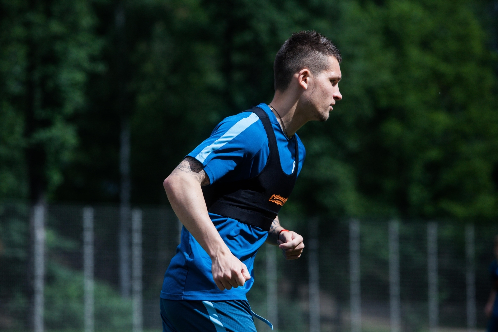 Тренировка «Зенита»-2 перед матчем с «Тюменью»