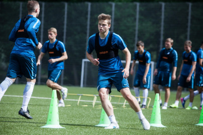 Тренировка «Зенита»-2 перед матчем с «Тюменью»