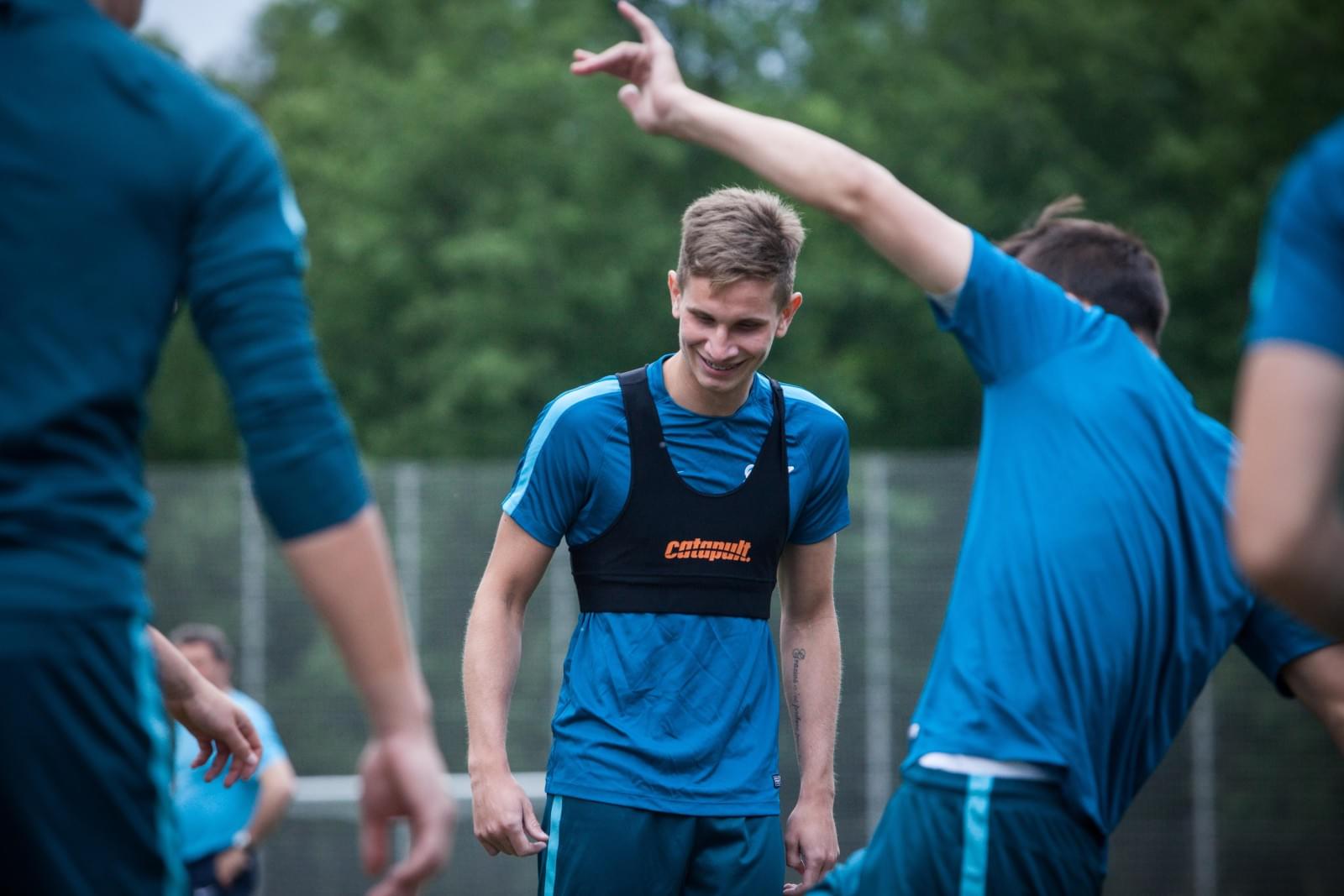 Тренировка «Зенита»-2 перед матчем с «Тюменью»