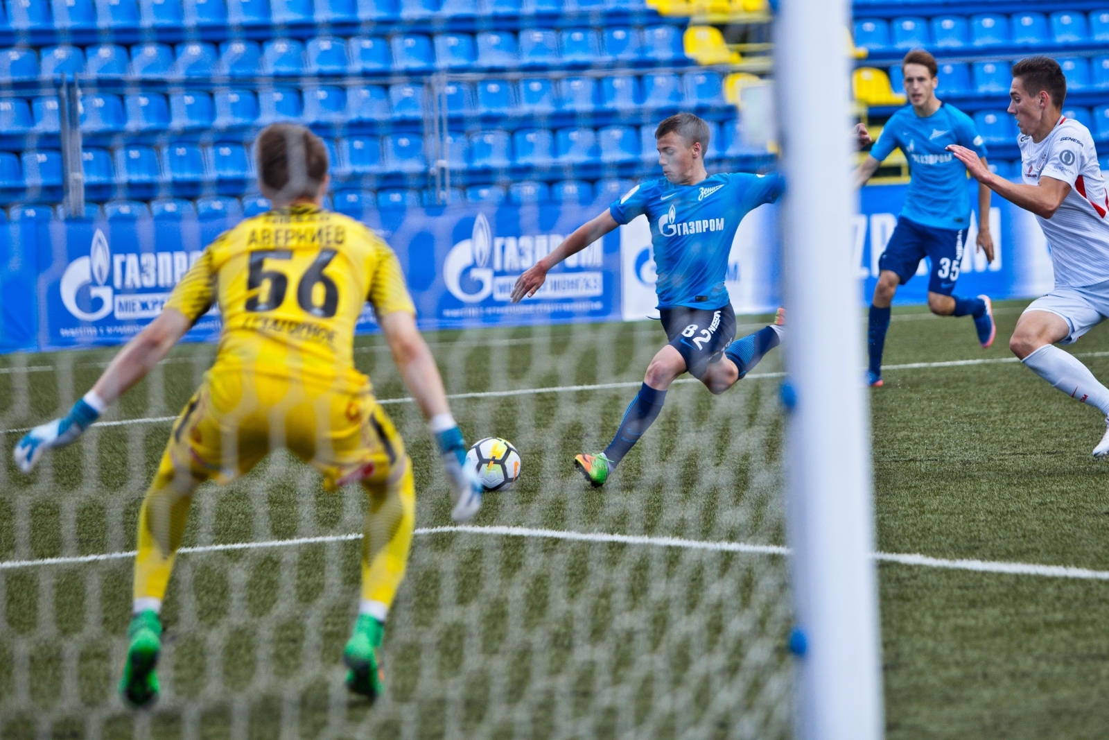 РОСГОССТРАХ-Первенство молодежных составов , 4-й тур, «Зенит»  — «Спартак»