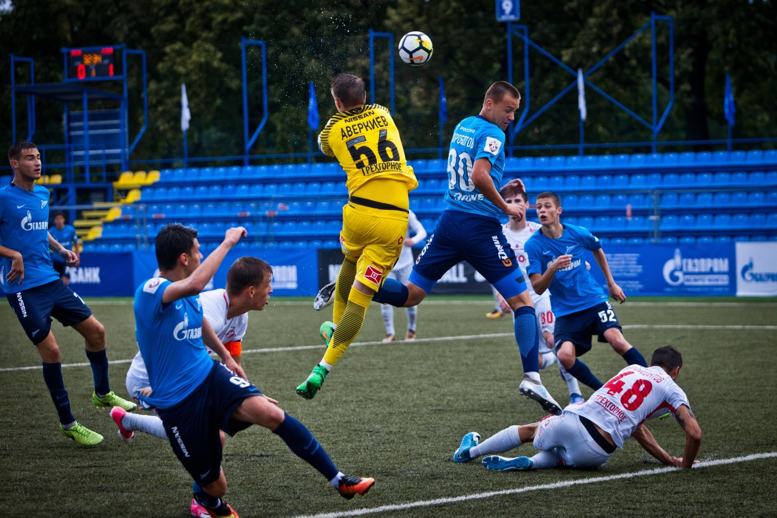 РОСГОССТРАХ-Первенство молодежных составов , 4-й тур, «Зенит»  — «Спартак»