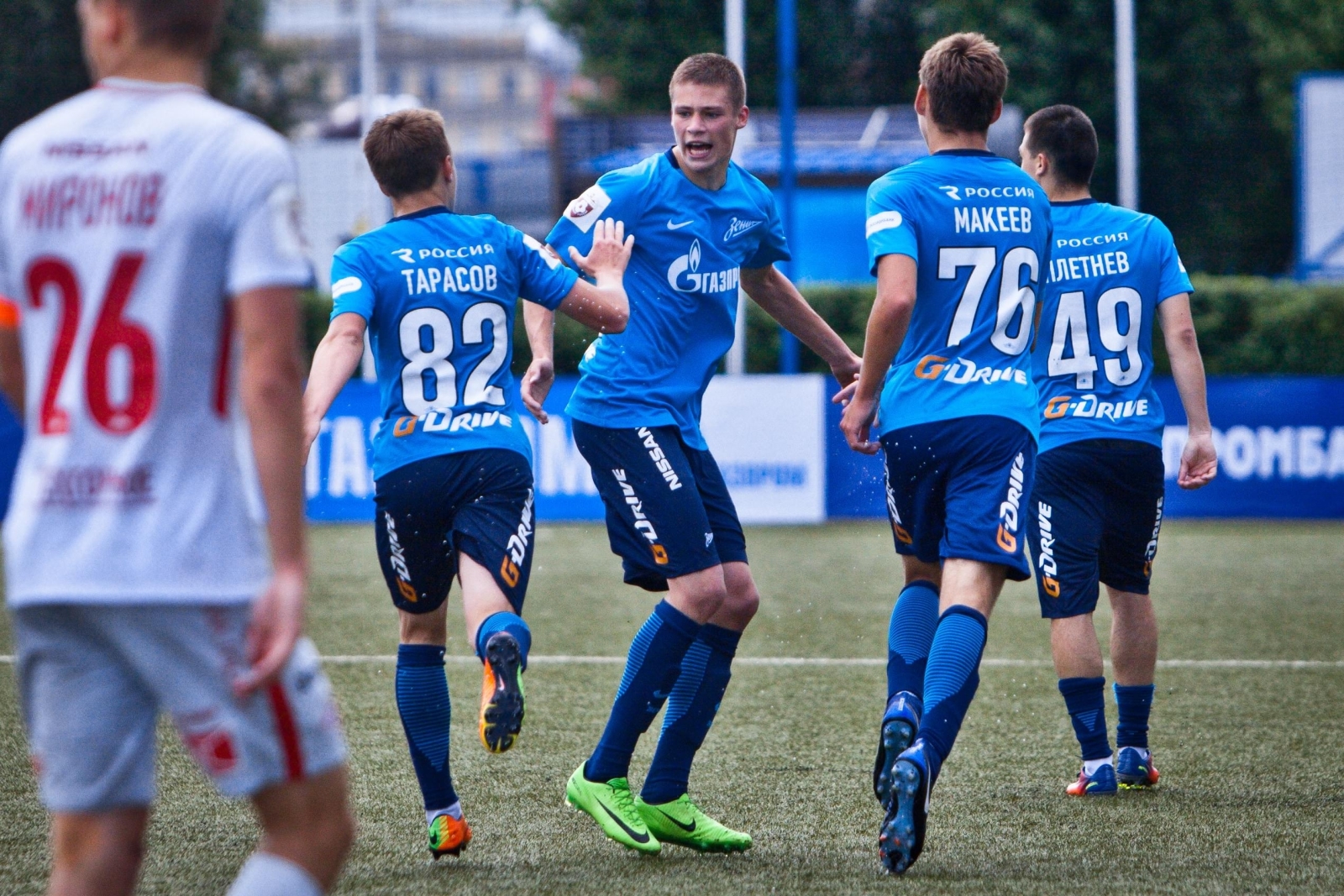 РОСГОССТРАХ-Первенство молодежных составов , 4-й тур, «Зенит»  — «Спартак»