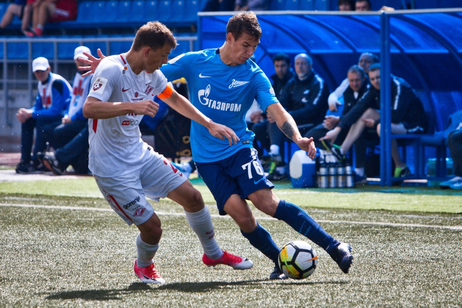 РОСГОССТРАХ-Первенство молодежных составов , 4-й тур, «Зенит»  — «Спартак»