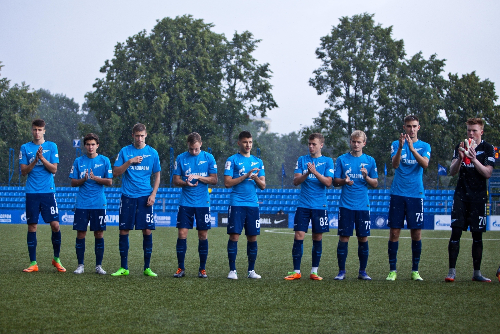 РОСГОССТРАХ-Первенство молодежных составов , 4-й тур, «Зенит»  — «Спартак»