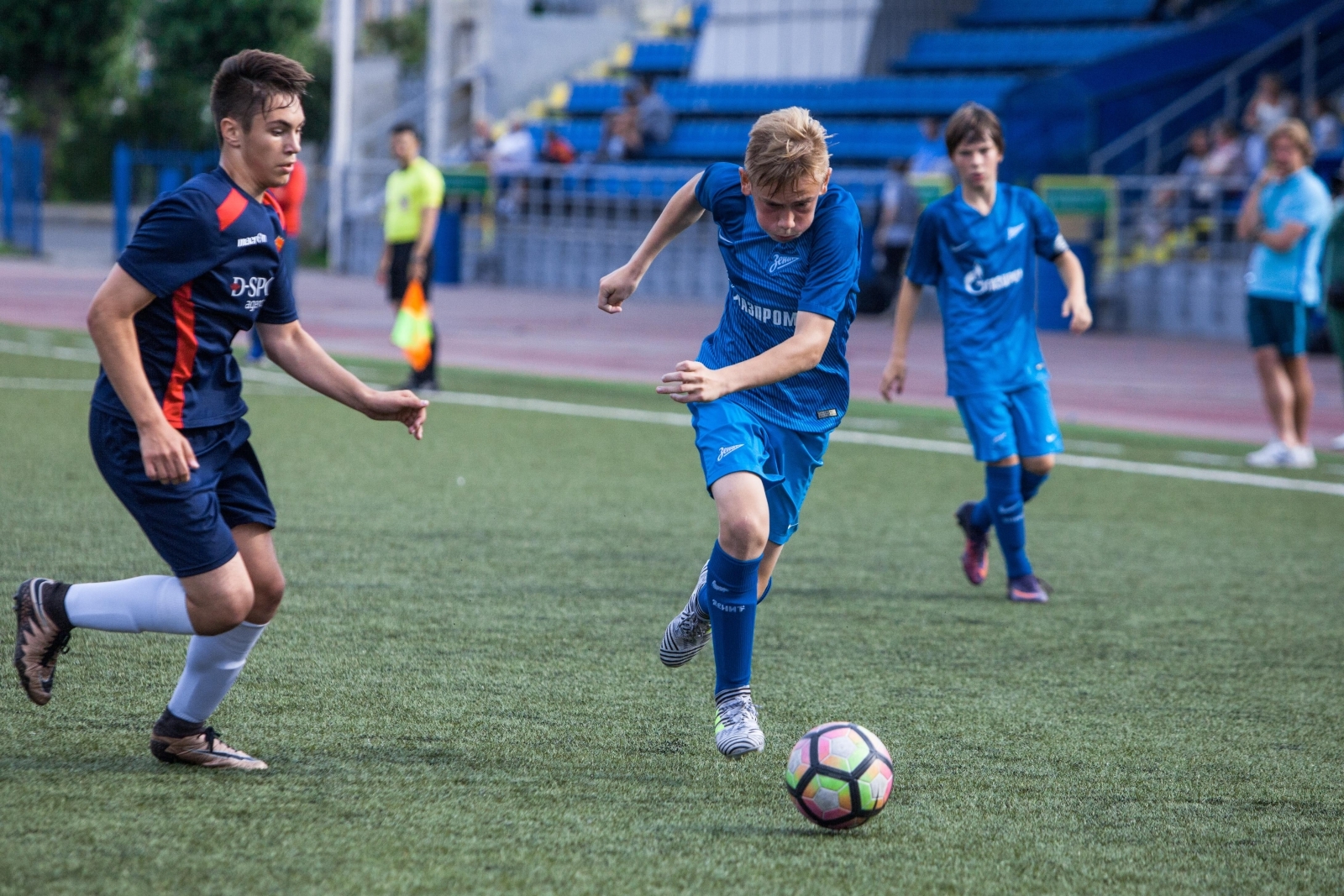 Предварительный этап первенства России среди футбольных школ, «Зенит» U-14 — «Автово» U-14, полуфинал