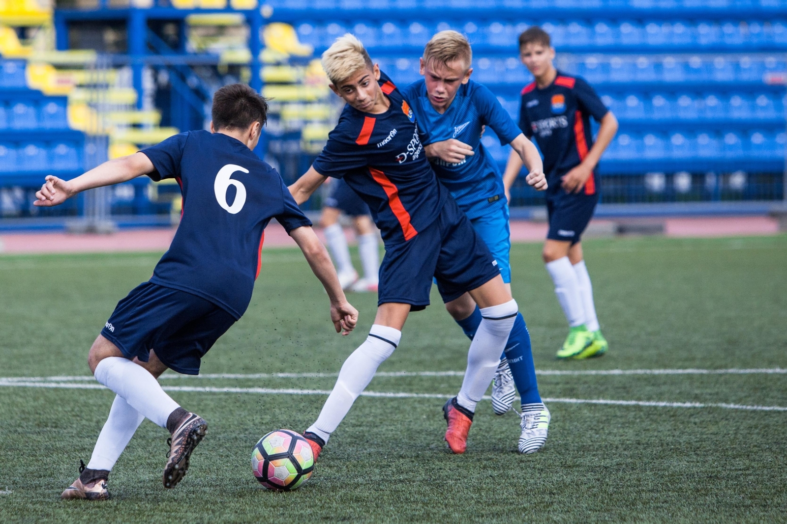 Предварительный этап первенства России среди футбольных школ, «Зенит» U-14 — «Автово» U-14, полуфинал