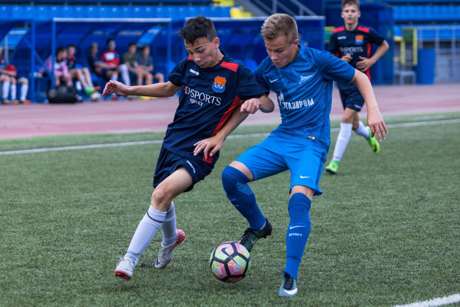 Предварительный этап первенства России среди футбольных школ, «Зенит» U-14 — «Автово» U-14, полуфинал