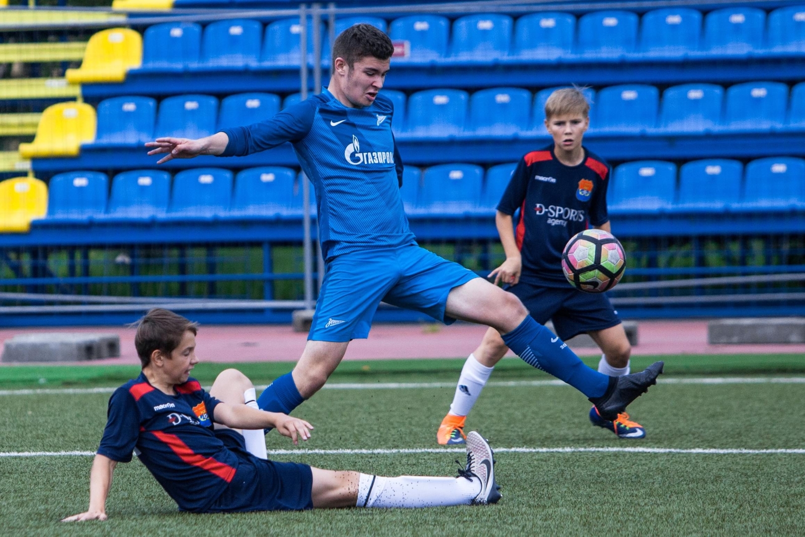 Предварительный этап первенства России среди футбольных школ, «Зенит» U-14 — «Автово» U-14, полуфинал