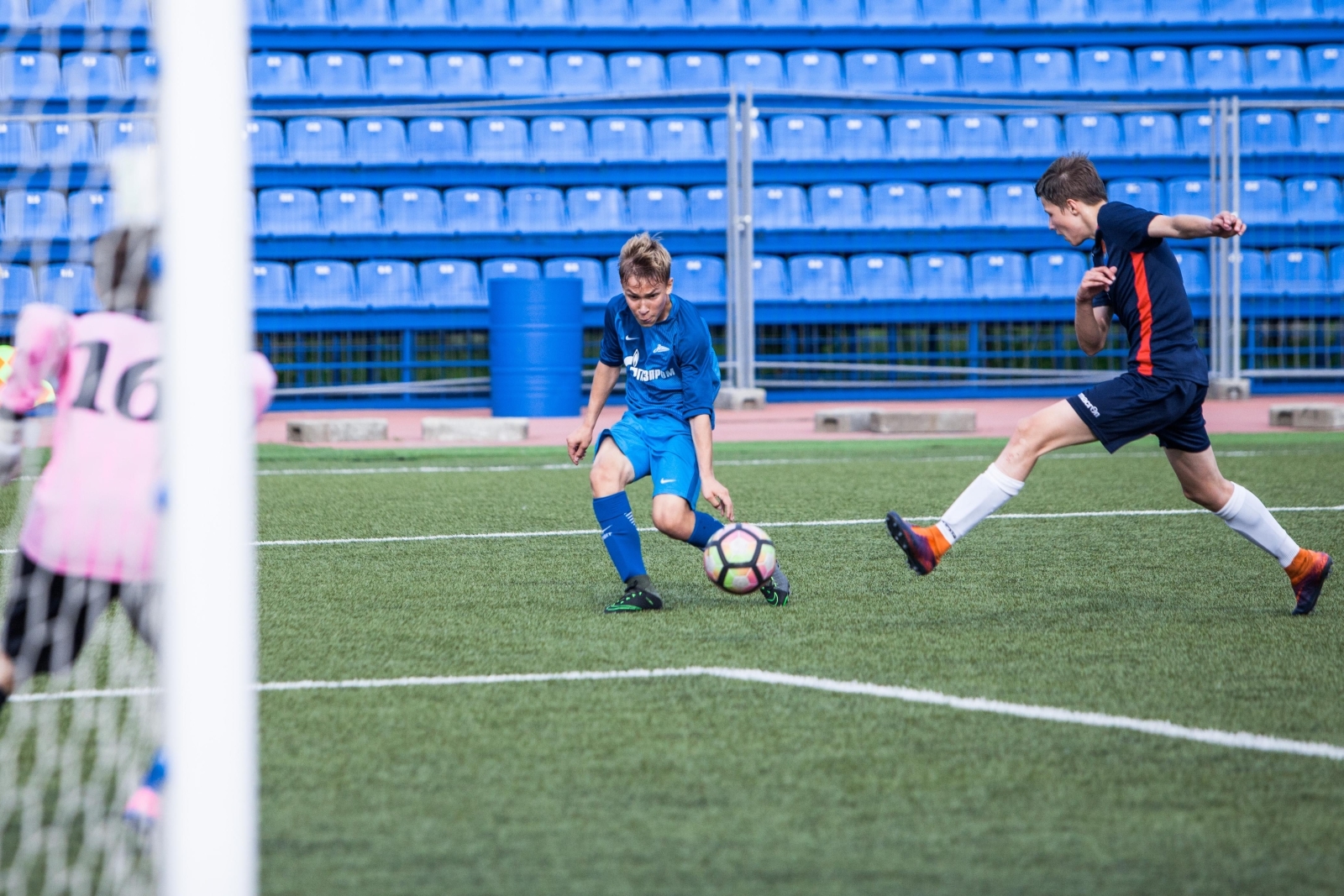 Предварительный этап первенства России среди футбольных школ, «Зенит» U-14 — «Автово» U-14, полуфинал