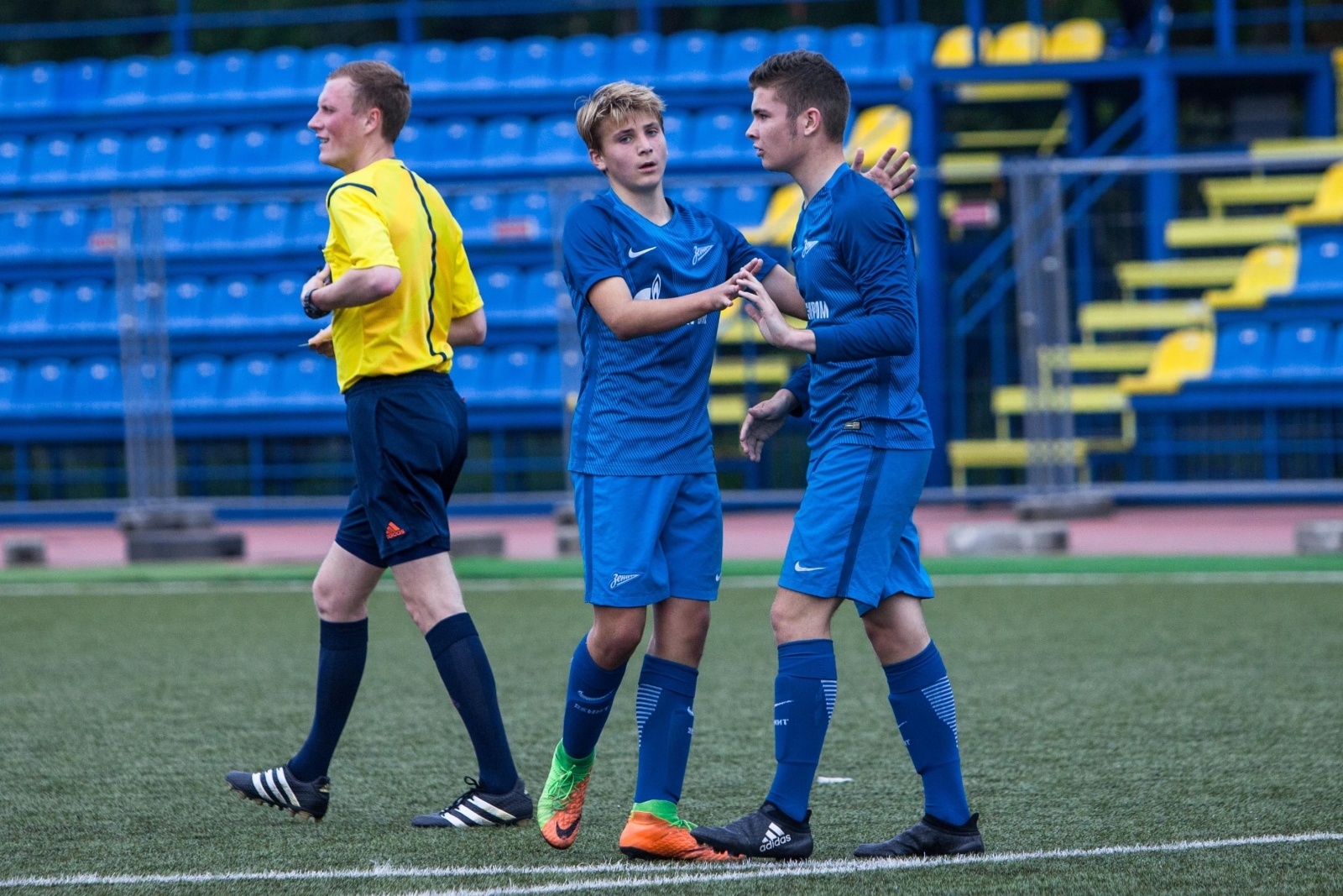 Предварительный этап первенства России среди футбольных школ, «Зенит» U-14 — «Автово» U-14, полуфинал